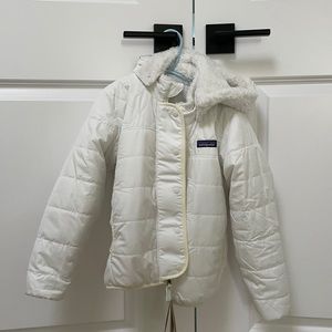 Girls Fleece lined Patagonia reversible jacket